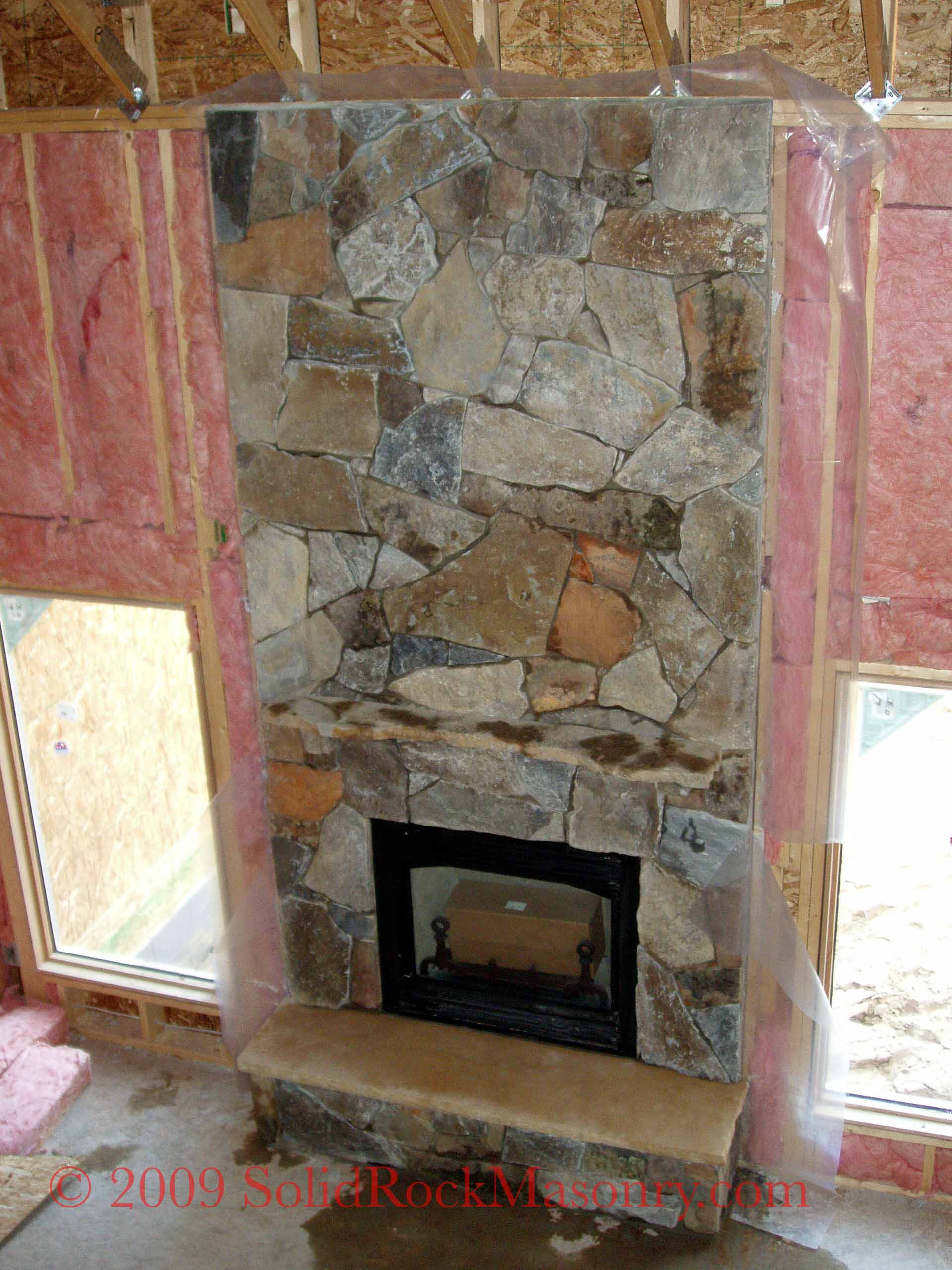 Hill Fireplace and Residence | Solid Rock Masonry